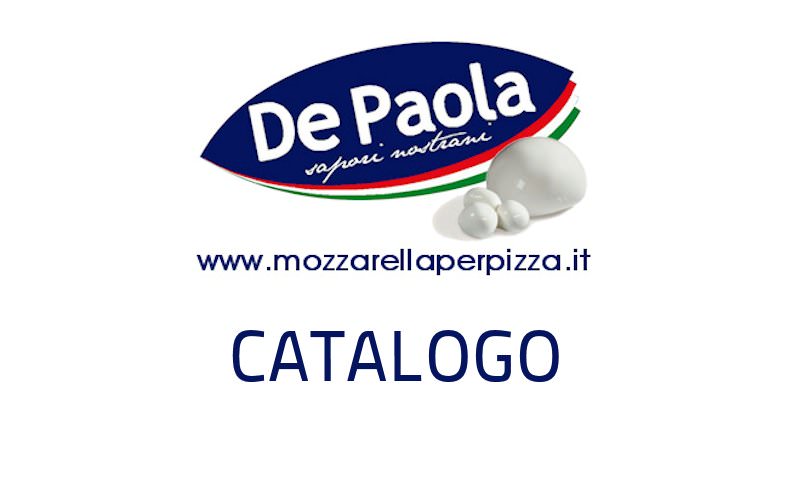 catalogo completo mozzarella per pizzerie